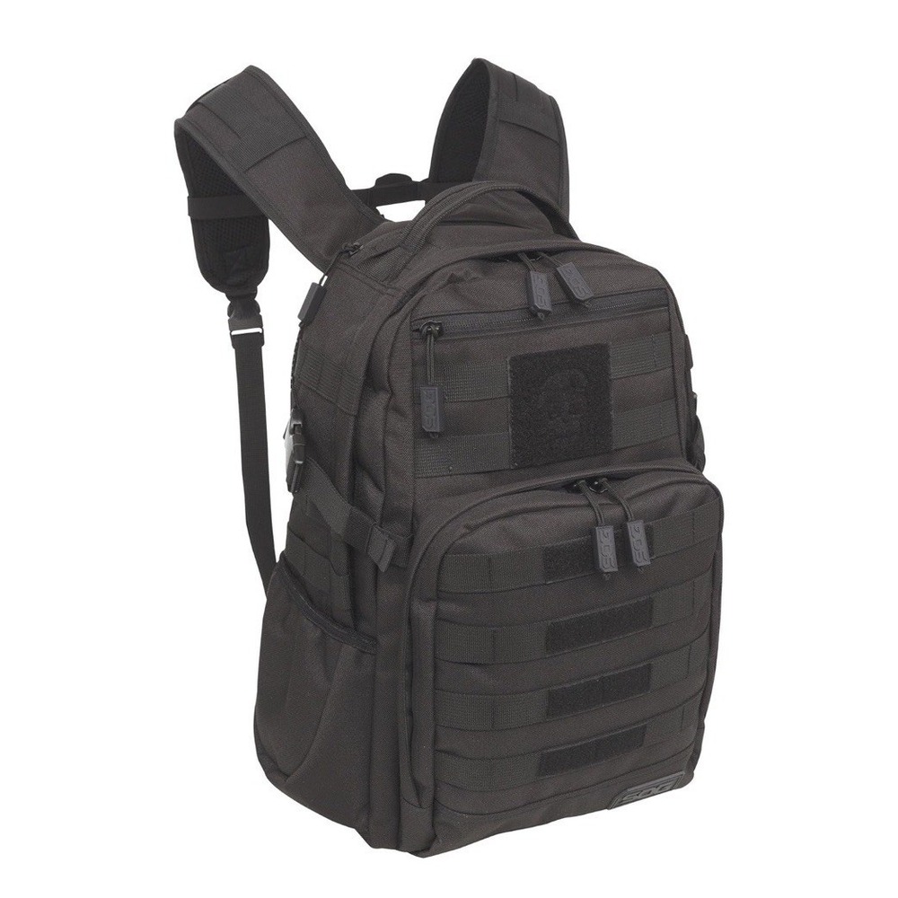 SOG Ninja Day Back Pack MOLLE Tactical Heavy Duty Backpack 24.2L Black Bag New